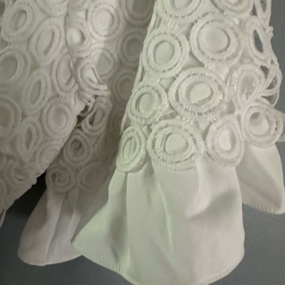 English Factory Elegant White Dress - Picture 5 of 7